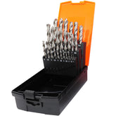 DRILL BIT SET 25PCE HSS METRIC 1MM - 13MM